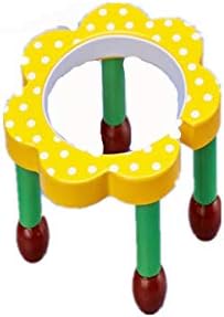 Amazon Beho ペット用品 かわいい フラワー食器台 犬猫 木製 スタンド ダイニングテーブル 滑り止め イエロー Beho 食器台 通販