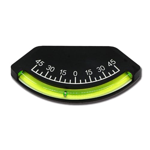 Lightweight Boats Heel Angles Sailing Clinometer Angles Gauge With Steel Balls For Precise Instantly Readings Durability