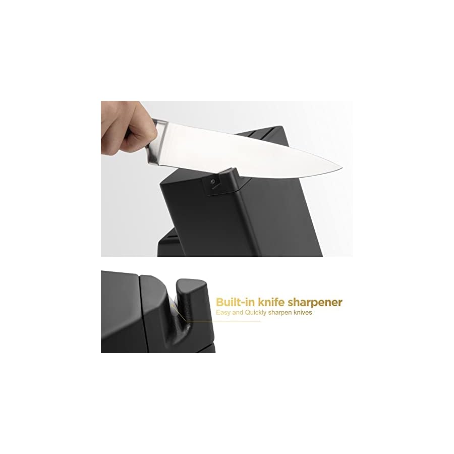 Kitchen-Knife-Set-with-Block-Warmot-15-Pcs-Ultra-Sharp-Chef-Knife-Set-Full-Tang-Knife-Set-with-Knife-Sharpener-High-Carbon-Stainless-Steel-Knife-Block-Set-Triple-Riveted-Handle Warmot® Kitchen Knife Set, 15 Pieces Knife Set Chef with Knife Sharpener Block, Ultra Sharp German Stainless Steel Knife Set Ergonomic Handle, Silver