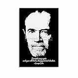 George Carlin Quote Poster,George Carlin Poster (1) Canvas Painting Wall Art Poster for Bedroom Living Room Decor 16x24inch(40x60cm) Unframe-style