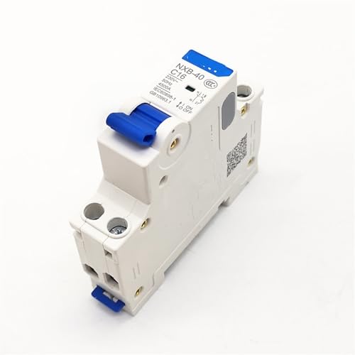 Disjoncteur NXB-40 1P+N C 40A 4.5KA pour tableau électrique résidentiel