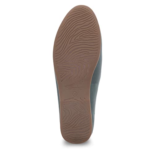 Image of Dansko Lexie Slip-On Mules for Women - Comfortable Flat Shoes with Arch Support - Versatile Casual to Dressy Footwear - Lightweight Rubber Outsole