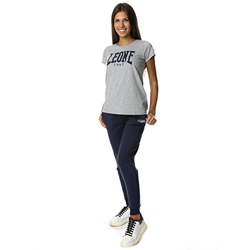 LEONE - T-Shirt a Maniche Corte da Donna Basic