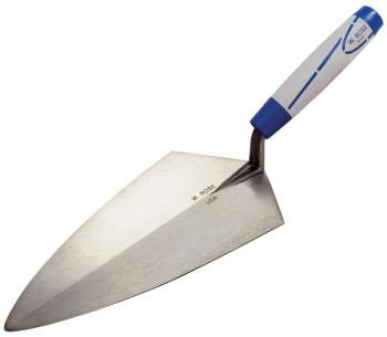 W Rose Brick Trowel 10 Philadelphia Pattern W/ProForm Handle by Kraft Tool