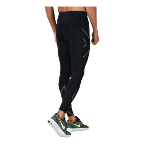 2Xu Men's Light Speed Compression Tight, Black/Black Reflective, Medium #TOP2