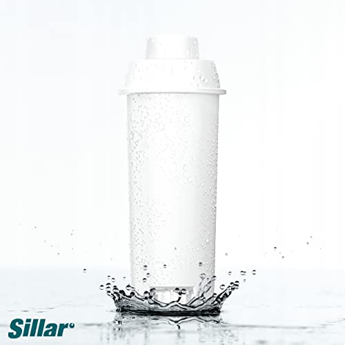 Sillar Filtry do Ekspresu do Kawy, Kompatybilny z DeLonghi DLSC002, SER3017 & 5513292811 Ekspres DeLonghi ECAM, ESAM, ETAM (6 sztuk)