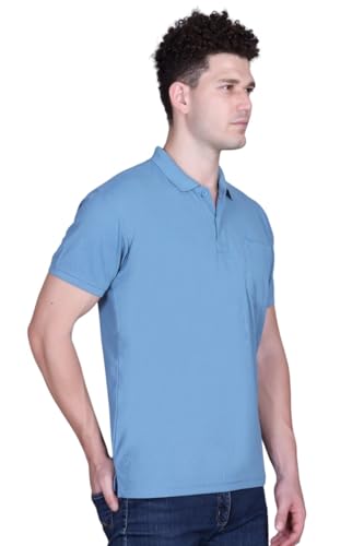 Image of FYLTR Men's Solid Polo | Regular Fit | Casual Polo Shirts for Men