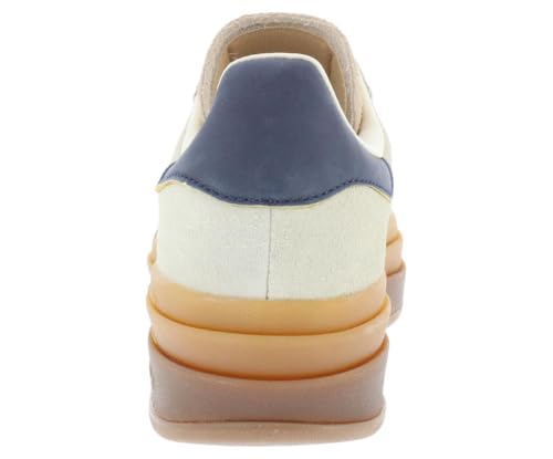 Image of adidas Gazelle Bold Womens Shoes Size 9, Color: Off White /Collegiate Navy /Gum