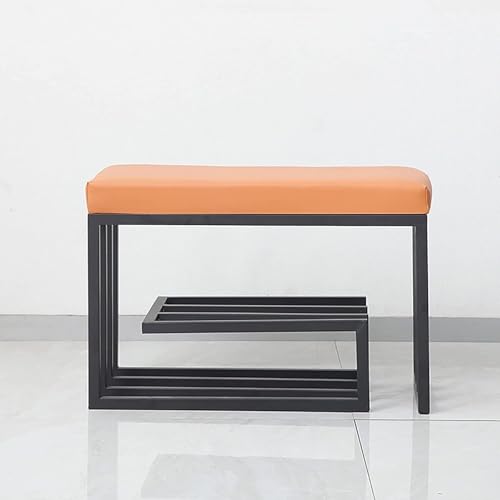 Banc de rangement à chaussures stable avec repose-pieds antidérapant - 3