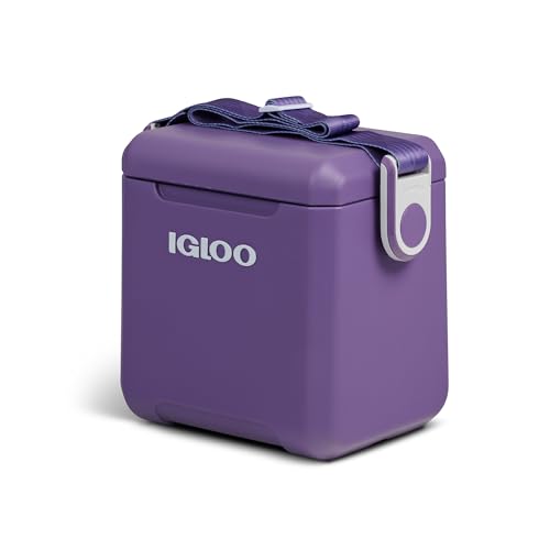 Image of Igloo Tag Along Too Coolers | Insulated Hard Shell Picnic Style Cooler | Rolling Ice Chest