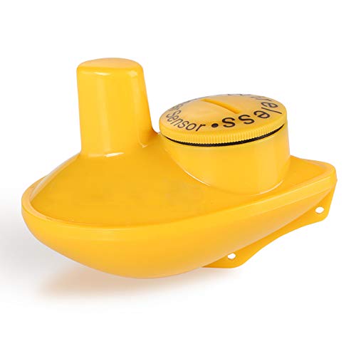 mewmewcat Transdutor de pesca,Sorte Remoto Sem Fio Sonar Sensor De Pesca Localizador Transdutor 45 M