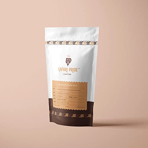 Safari Pride Coffee Dr Congo Lake Kivu Premium En Grano 12 oz miniatura 3