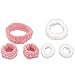 iplusmile 2 Set Che Lava La Fascia per Spaccia Spadella Soffice Fascia per a Filo Fascia per da Polso per Asciugamano da Polso per Donne Ragazze
