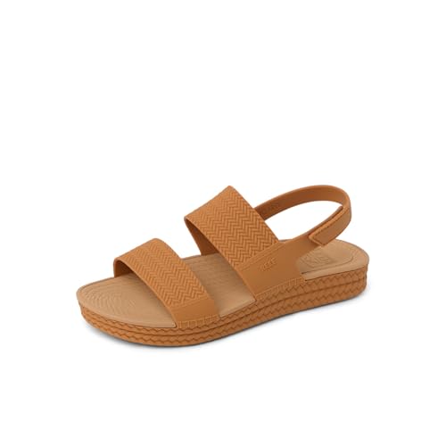 REEF Womens Sandals, Water Vista, Tan, 9