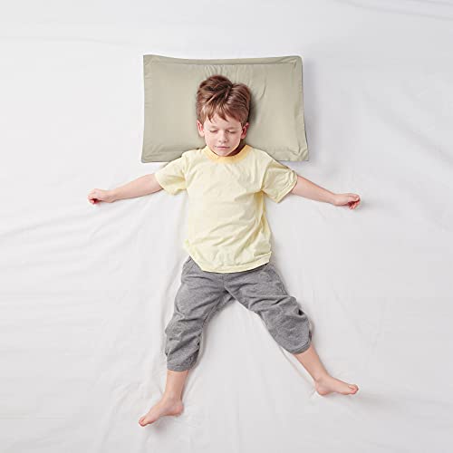 sourcing map Pillow Shams 2 Pack Soft Brushed Microfiber Envelope Closure Pillowcases Khaki 30 x 40cm - Cosy Home Interiors sourcing map Pillow Shams 2 Pack Soft Brushed Microfiber Envelope Closure Pillowcases Khaki 30 x 40cm - Image 5