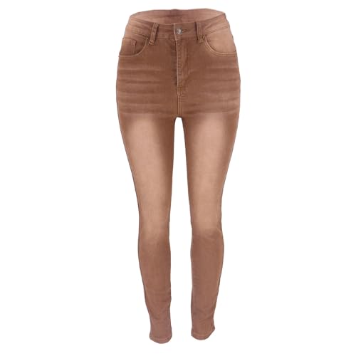 Collants sexy effet jean moulant et confortable pour femme