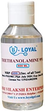 Loyal Triethanolamine 99% (500 ML) .
