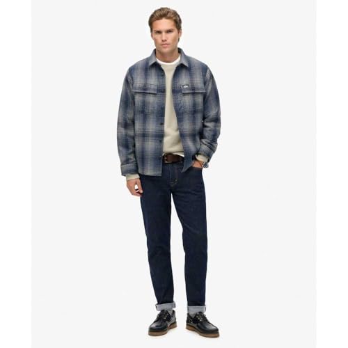 Chemise Superdry Chemise Oversize en Laine Mélangée Miller EU - vue 7