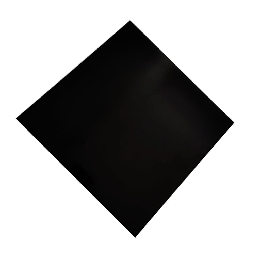 Placa de fibra de vidrio epoxi, El múltiplo negro del tablero 4m m de la plantilla(500x300mm)