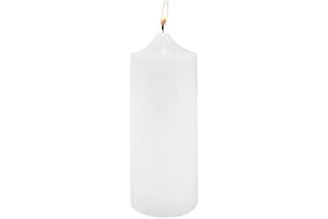 Hanna's 3x6 Pillar Candle (White Unscented)