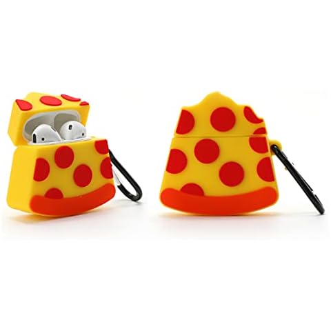 Awin Case Pizza Case for Airpods/Airpods 2 Case Cover