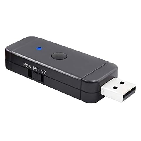 Wireless Controller Adapter for N-Switch PS3/PC, Bluetooth Controller Converter Adapter Supports PS3/PS4/Xbox 360/ Xbox One X/Xbox One S/ Switch Pro Controller Cover