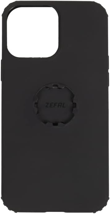 ZEFAL iPhone 13 Pro Max Case for Bike Phone Holder - Rugged Phone Case for Bike and Mountain Bikes - Bike Phone Holder Black