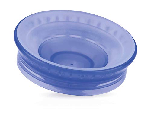 Nuby - Tazza Wonder 360 con manici e coperchio - Azzurro