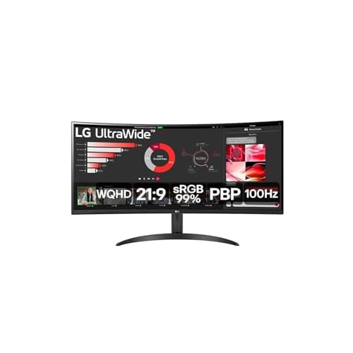 LG 34WR50QC-B 34" (WQHD 100Hz) VA 5ms