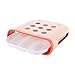 DSFSAEG - Portauovo per uova da cucina, con portauovo automatico e portauova per frigorifero, cucina, utile rotolamento automatico (rosa)