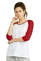 Algopix Similar Product 5 - Cottonbell Womens Baseball Quarter