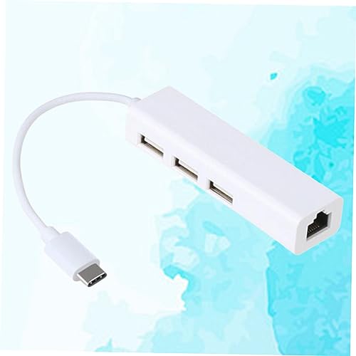 Adaptador Type C Ethernet LAN Operitacx Hub USB Note con expansor OTG integrado 6