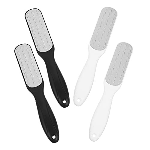 CALLARON 4Piezas Pies Exfoliador Doble Removedor De Muerta Herramienta Para Salón y Casa Portátil y Ligero Cuidado
