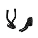 BORGBAR 2 Pack Guitar Mount Wall Hanger Stand Ukulele Guitar Wall Hook with Screws and Rubber Plugs, Fits All Size Guitars, Acoustic, Electric, Bass