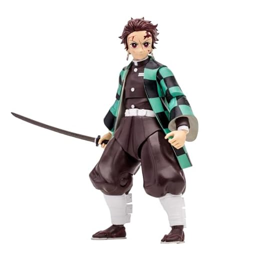 Lansay McFarlane Toys - Demon Slayer - Tanjiro Kamado - Figura de colección y Accesorios - Personajes de Manga - a Partir de 12 años