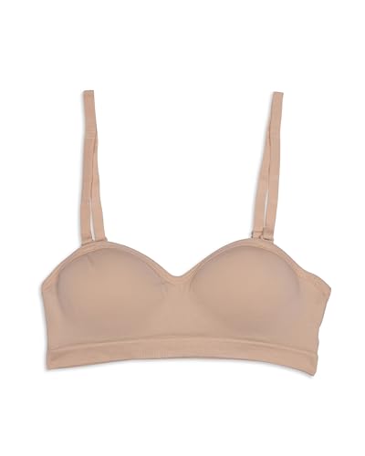 Maidenform Girls' Seamless Molded Cup Hybrid Strapless Bandeau Bra