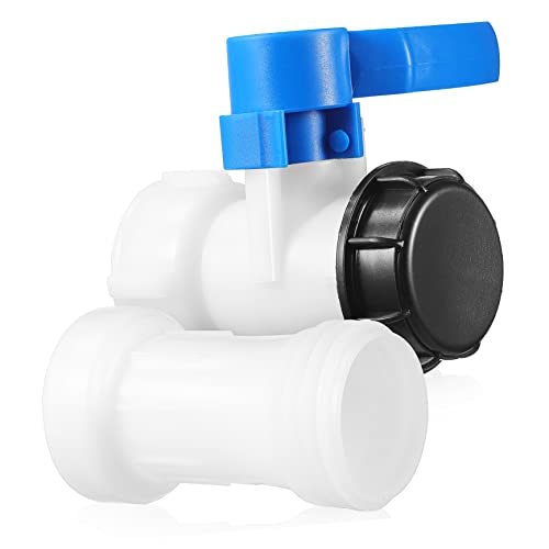 Robinet à disque et accessoire de contrôle de débit plastique pour cuve eau - 2