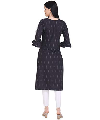 Image of LookMark Women's Crepe Regular Kurta