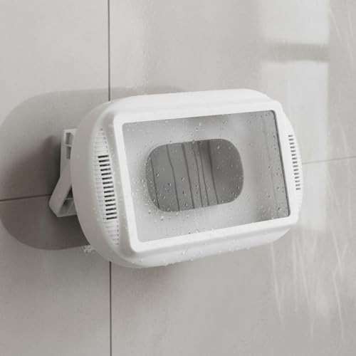Funda impermeable para teléfono: evite salpicaduras en la ducha con este soporte 3