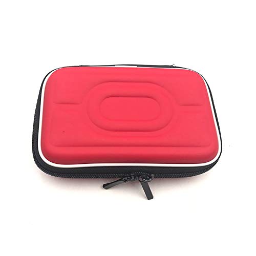 MM King Travel Carrying Protective Cover EVA Hard Case Storage Bag Replacement for Game Boy Advance Color Pocket GBA GBC GBP Console for Nintendo DS Lite NDSL NDSi (Red)