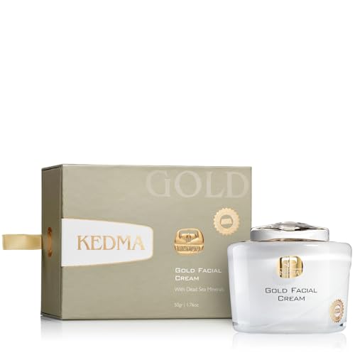 Kedma - Crema Viso Con Oro 24K E Minerali Del Mar Morto - Anti-Età E Luminosità - 50G - 9