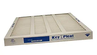 Sterling Seal and Supply (STCC) KP-5251004781x1 Purolator Key Pleat Extended Surface Pleated Air Filter, Mechanical MERV 8, 24