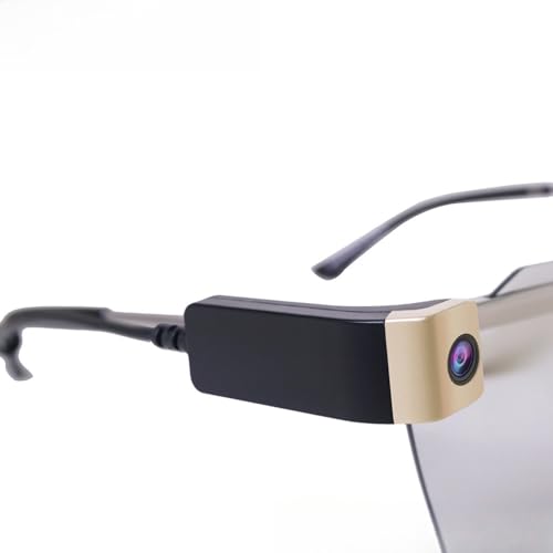 スマート ウェアラブル デバイス カメラ メガネ オンライン ビデオ レコーダー 携帯電話 プッシュ ストリーム ライブ USB コンピューター カメラ 毎日の素晴らしい瞬間を記録 (すべて金)
