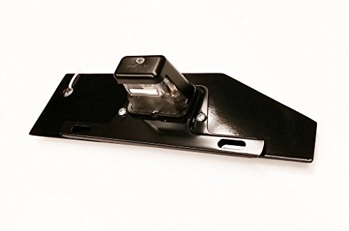 HPC Hummer H2 License Plate Relocation Bracket with Light