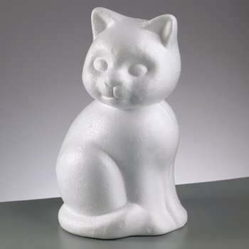 Efco Chat Assis en polystyrène dim. 24 cm, densité supérieure