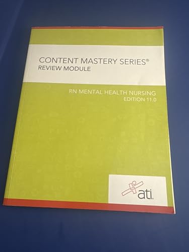 Cover of RN Mental Health Nursing Edition 11. 0