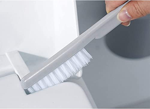 Brosse et support de toilette mural CFWSHJ avec manche long pour salle de bain - 2