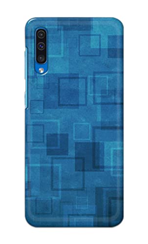 Image of Printed Hard Back Cover Case for Samsung Galaxy A50 | A50s | Samsung Galaxy A30s Back Cover (Plain Azure Blue) -702