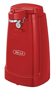 BELLA Roter Elektrischer Dosenöffner Messerschärfer