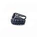 Dango EDC Tether - Cobra Weave 550 Paracord - 6 Inch Woven, 10 Feet Unraveled (Black)